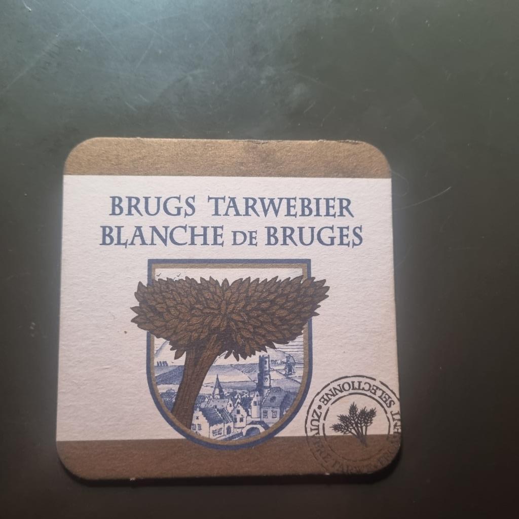 Sous Bock Blanche de Bruges (modèle 1), Verzamelen, Ophalen of Verzenden, Gebruikt, Viltje(s), Overige merken