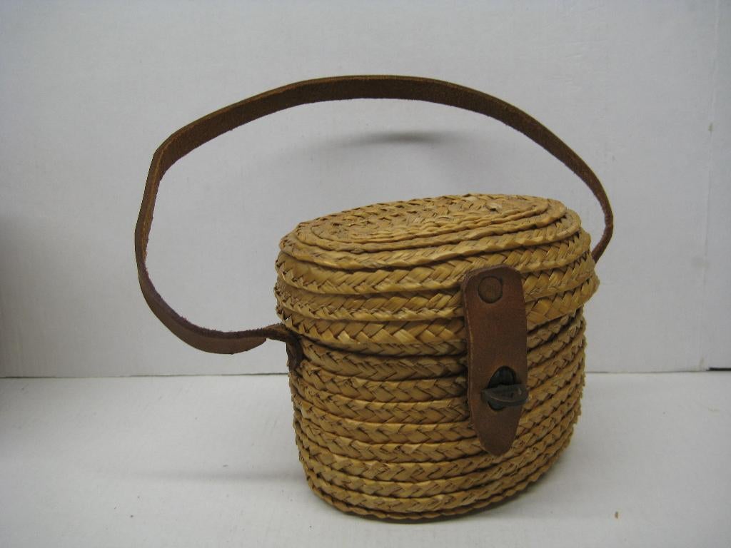 OUD MANDJE KUUROORD OVAAL, Antiek en Kunst, Ophalen of Verzenden