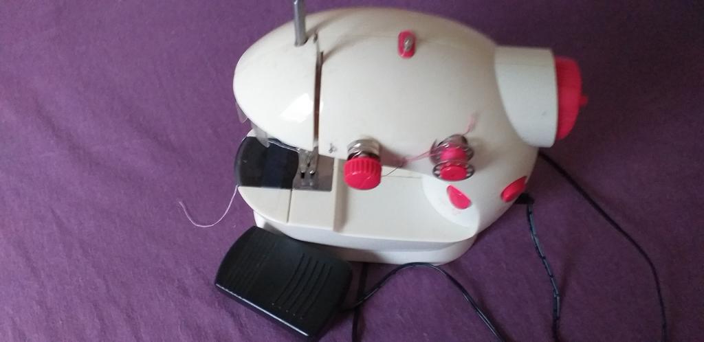 Kindernaaimachine, Ophalen, Gebruikt
