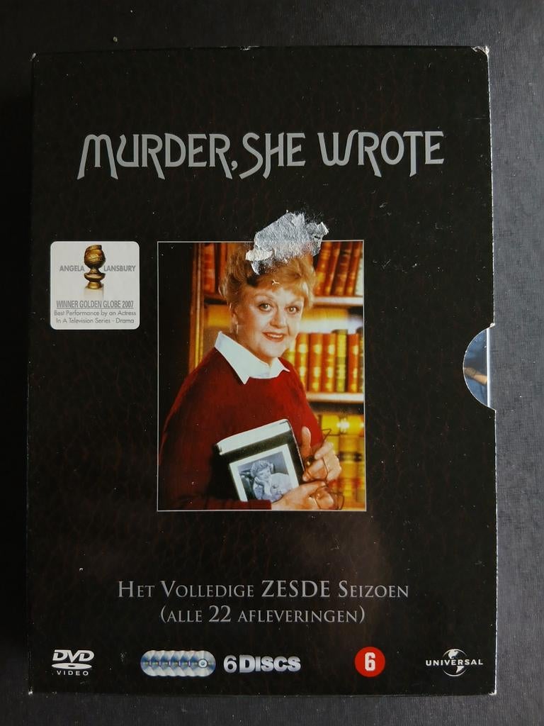 Murder, she wrote (Seizoen 6) Angela Lansbury, Vanaf 6 jaar, Ophalen of Verzenden, Thriller