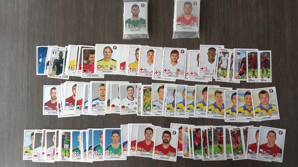 Panini Euro 2016 France - 249 autocollants différents, Enlèvement ou Envoi, Neuf, Plusieurs autocollants