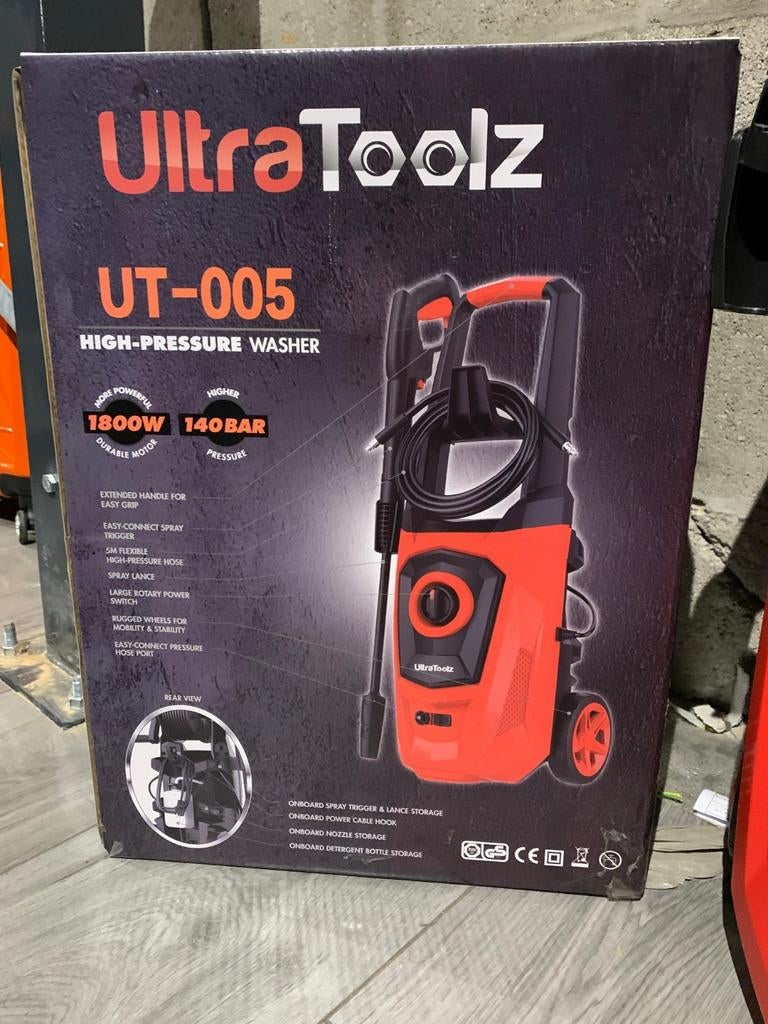 Nettoyeur haute pression UltraToolz UT-005 Nouveau, Enlèvement ou Envoi, Neuf