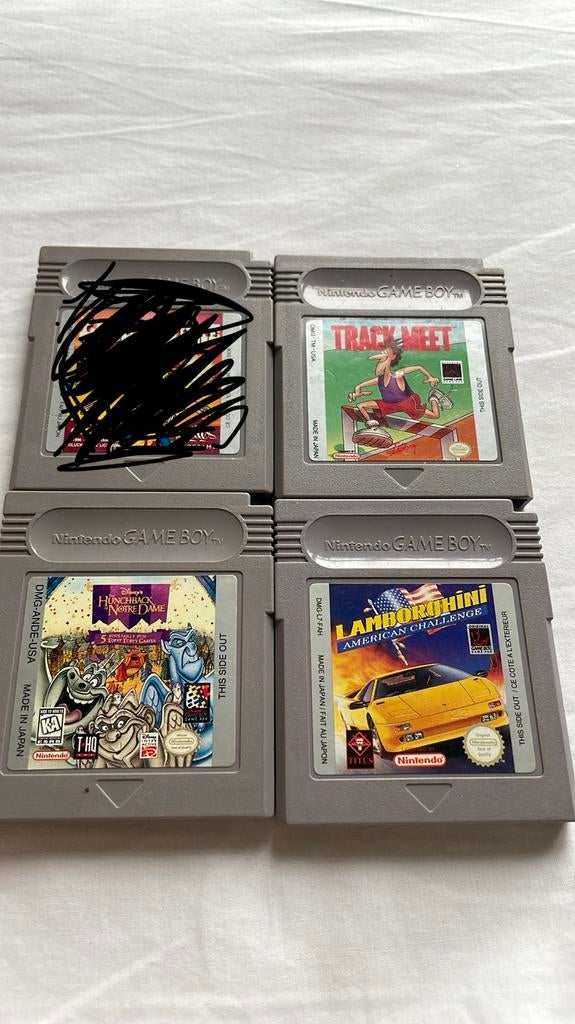 Lot games retro - game boy, Ophalen of Verzenden, Zo goed als nieuw