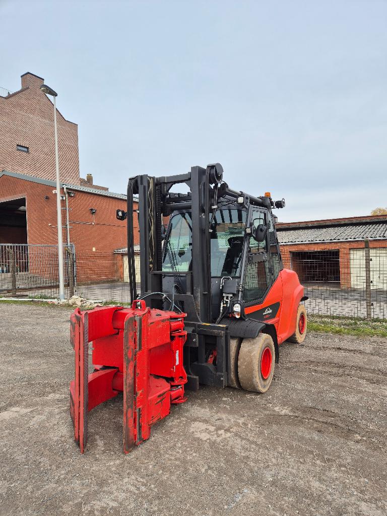 LINDE H80D-03/1100, Ophalen, Linde, Diesel, Heftruck