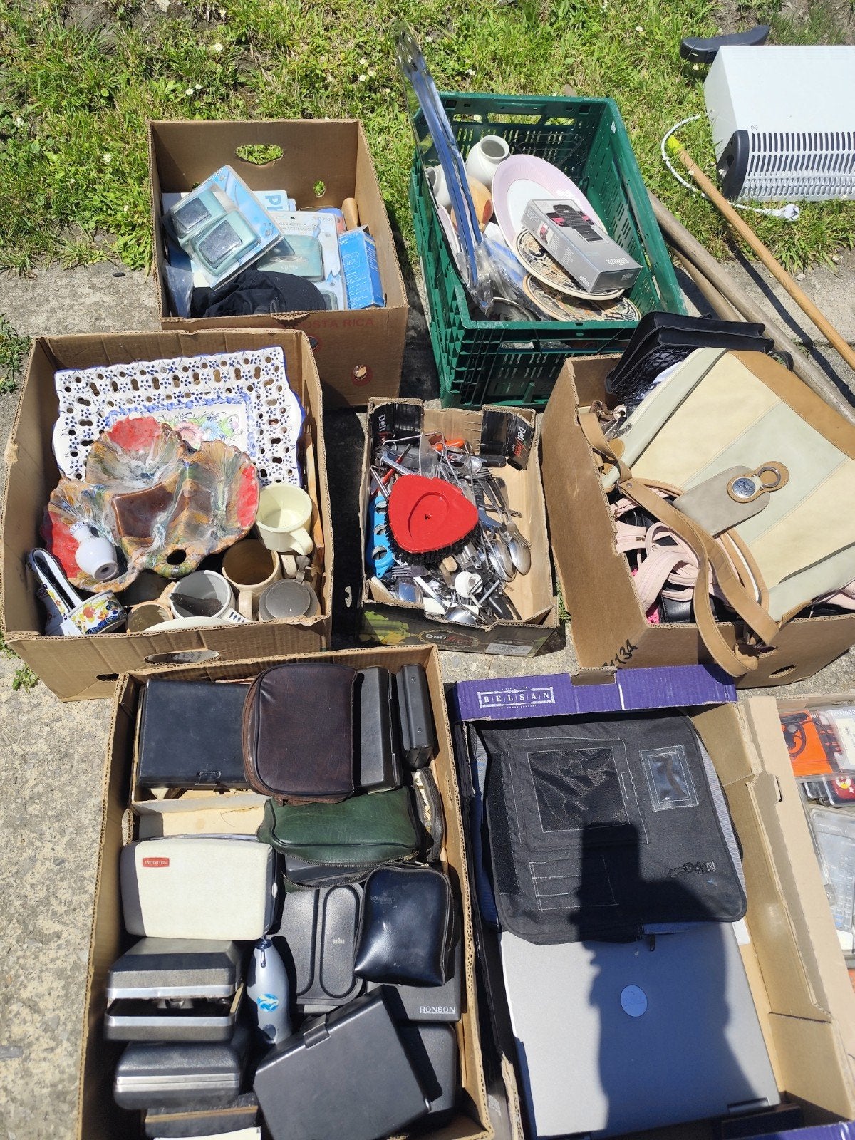 Grand lot de tout 40cartons +-, Enlèvement
