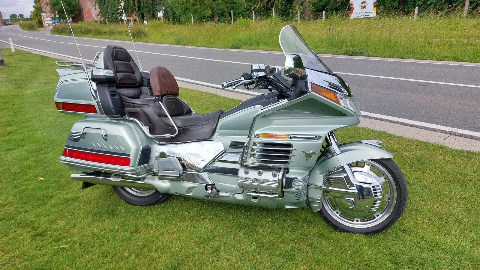 Honda Goldwing 1500 SE kleur groen, Motoren, Occasion, LED Verlichting, 1500 cc, Particulier
