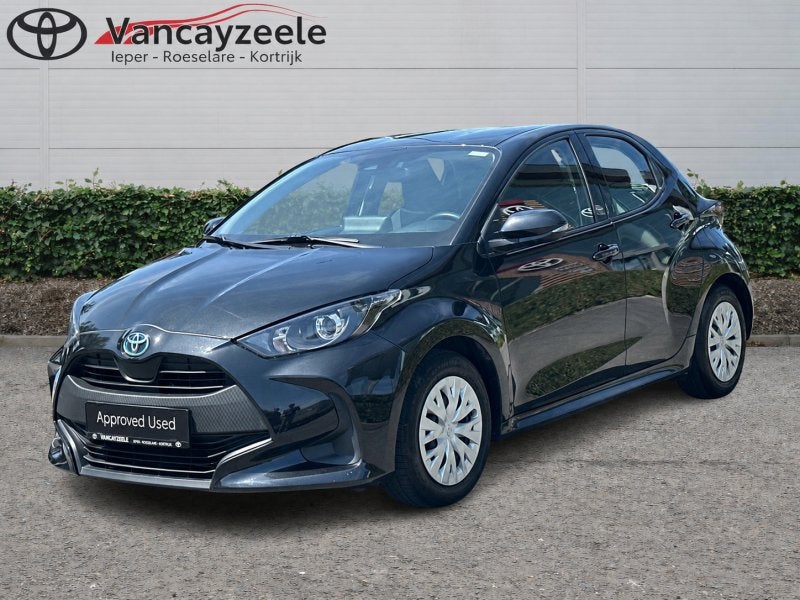 Toyota Yaris Dynamic+gps+cam+carplay+androidauto, Auto's, Toyota, Automaat, Zwart, Hybride Elektrisch/Benzine, Yaris