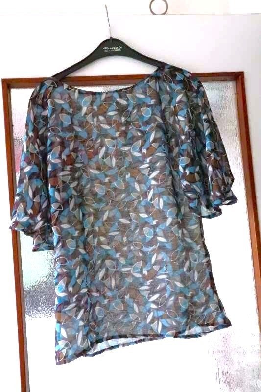 prachtig licht transparante blouse, Blauw, Freedom, Nieuw, Ophalen of Verzenden