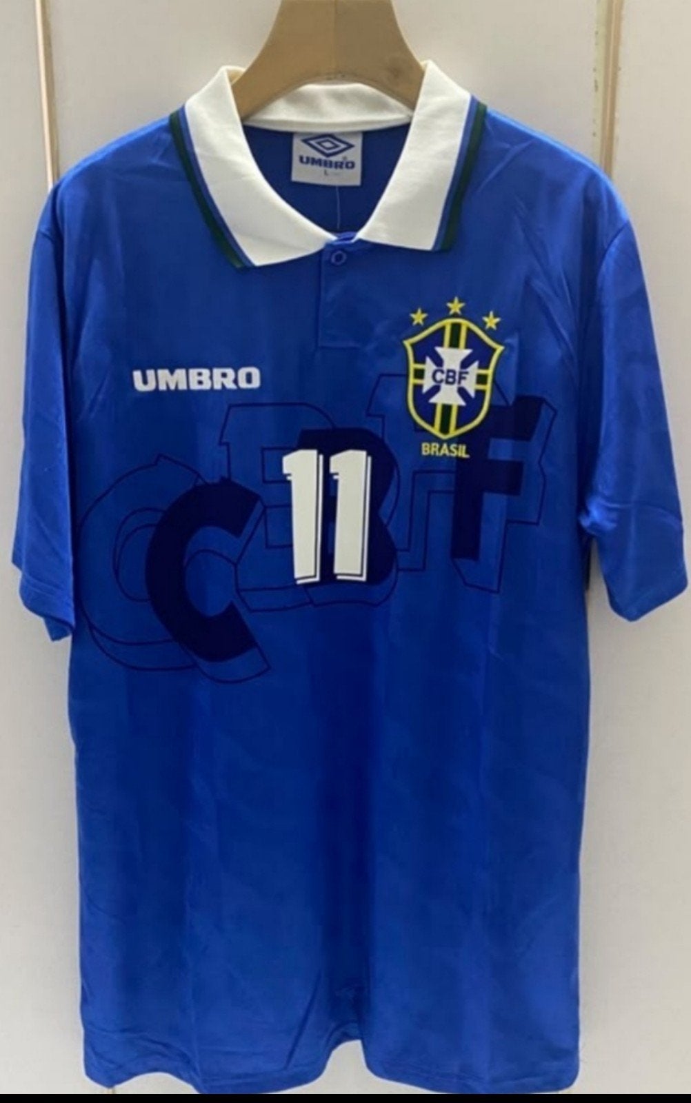 Brazilië Romario Voetbalshirt Origineel WorldCup Finale 1994, Ophalen of Verzenden