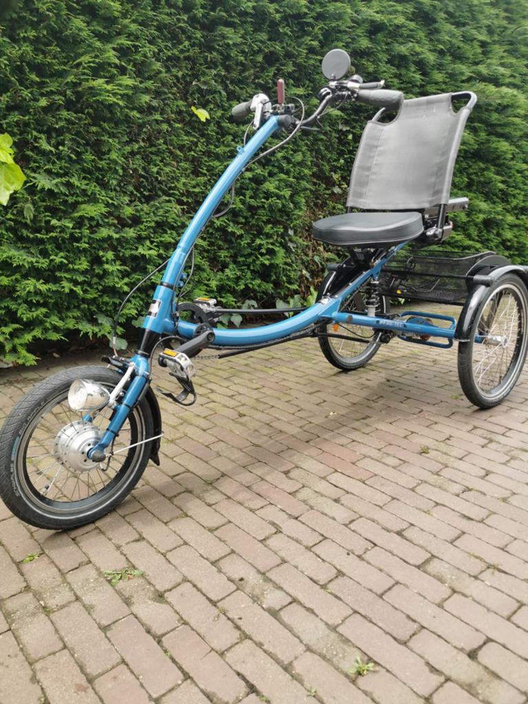 Elektrische driewieler fiets PFAU TEC perfect inf 0488826971, Ophalen of Verzenden, Zo goed als nieuw