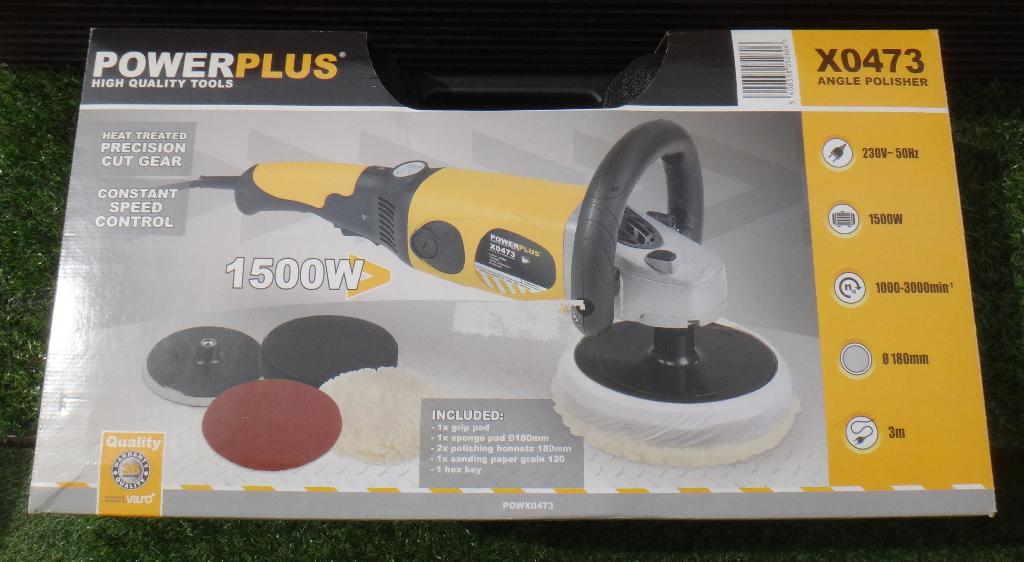 Polisseuse d'angle 1200W + accessoires, Autos : Divers, Outils de voiture, Neuf, Enlèvement