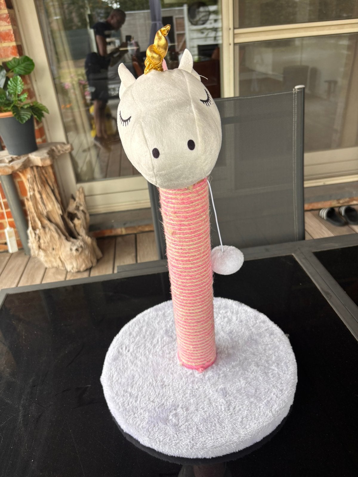 Unicorn krabpaal, Animaux & Accessoires, Meubles griffoirs pour chats, Enlèvement, Comme neuf, Griffoir