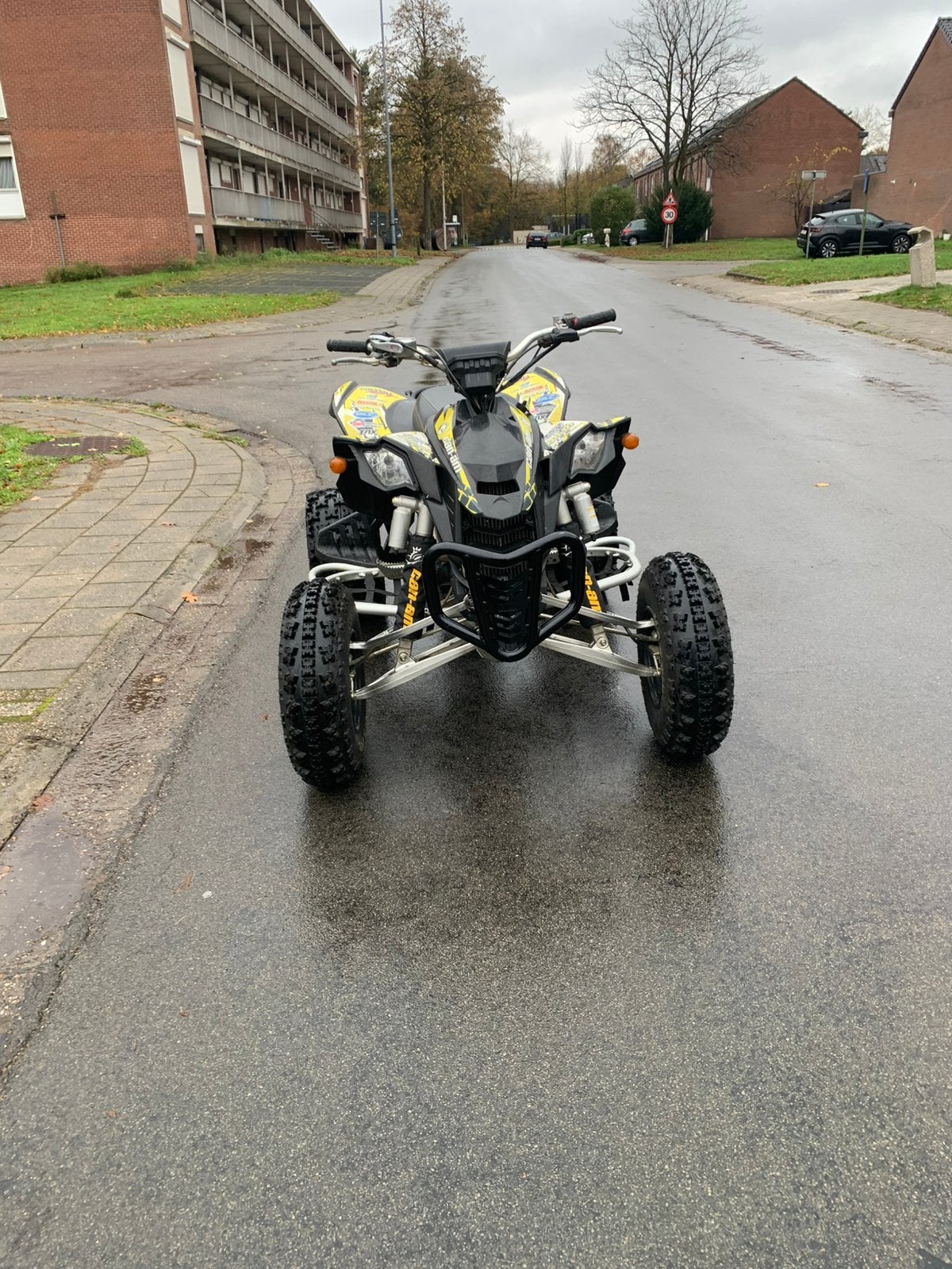 Quad can am 450 ds, Motoren, Quads en Trikes, 12 t/m 35 kW, 4 cilinders, Ophalen