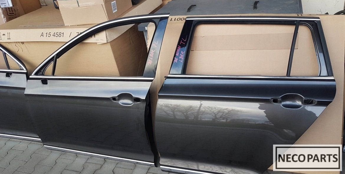VW PASSAT B8 DEUR DEUREN PORTIER PORTIEREN L/R KLEUR LB8R !!, Gebruikt, -, Volkswagen, -