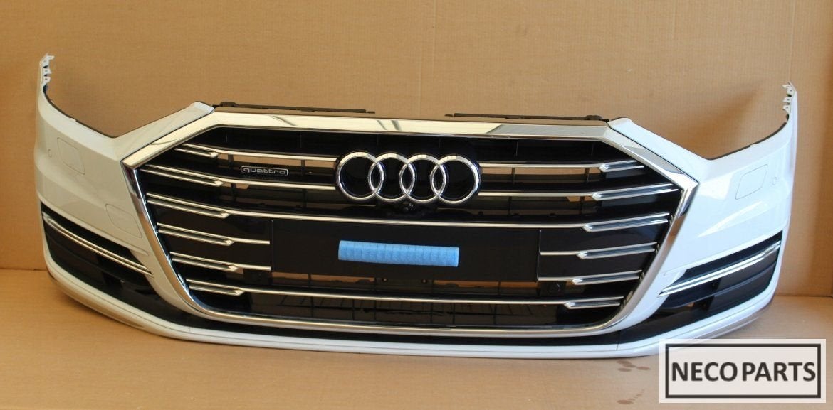 AUDI A8 4N D5 55 TFSI LS9R VOOR BUMPER ORIGINEEL LEVERBAAR!!, Auto-onderdelen, Gebruikt, -, -, Spatbord