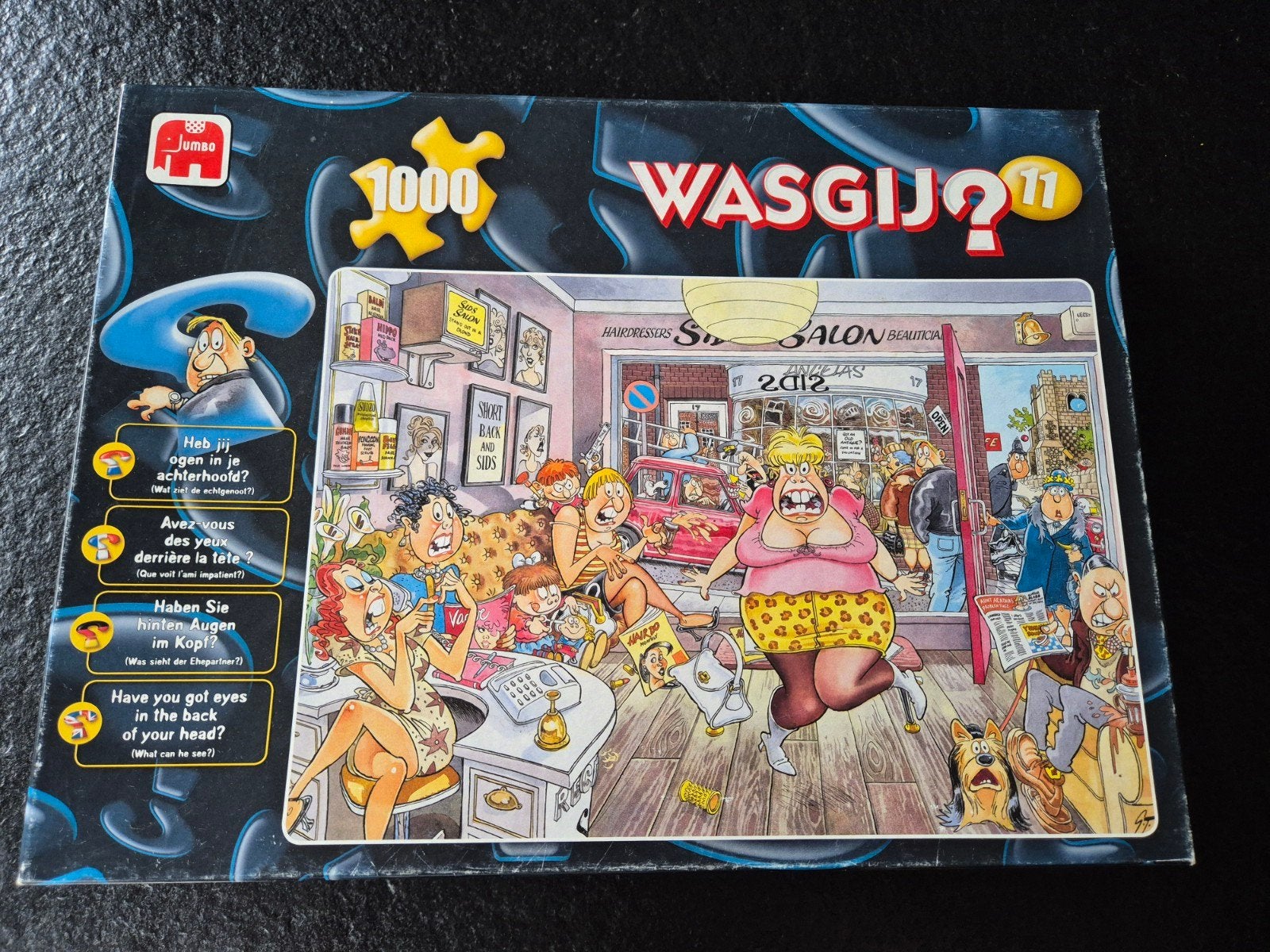 Wasgij puzzel 1000stuks, Enlèvement