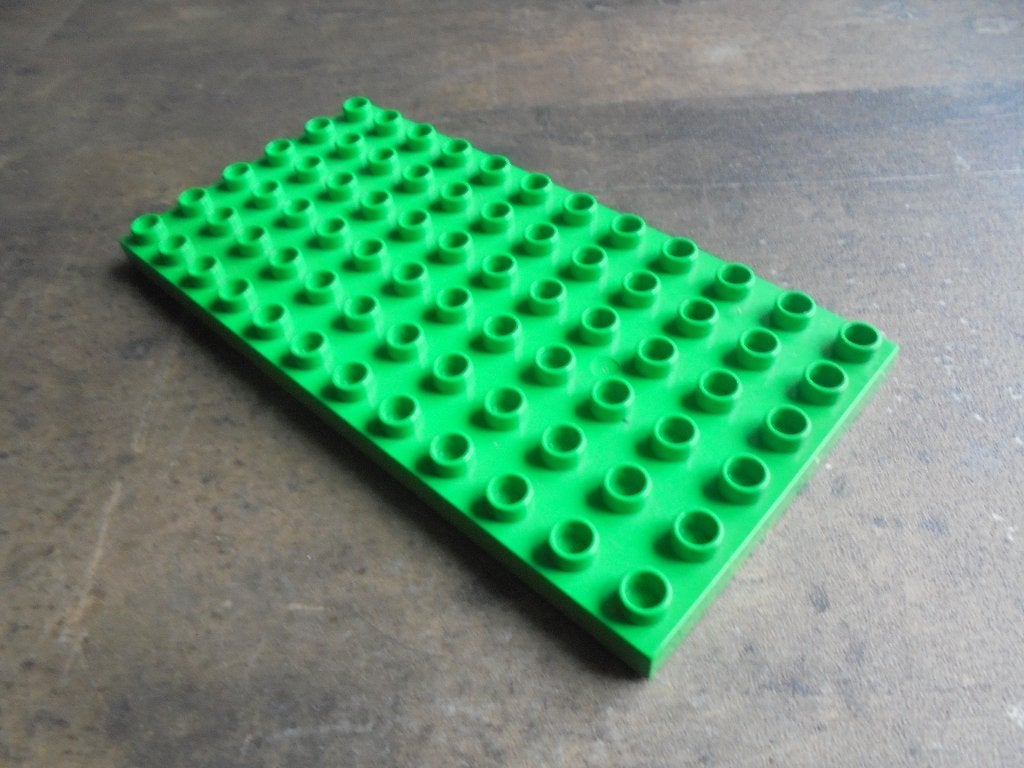Lego Duplo Baseplate 6x12 (zie foto's) 5, Ophalen of Verzenden, Gebruikt, Losse stenen, Duplo