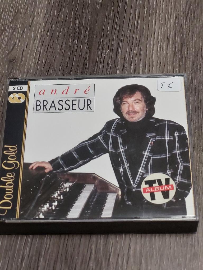ANDRÉ BRASSEUR double gold 2xcd, Enlèvement ou Envoi, Utilisé