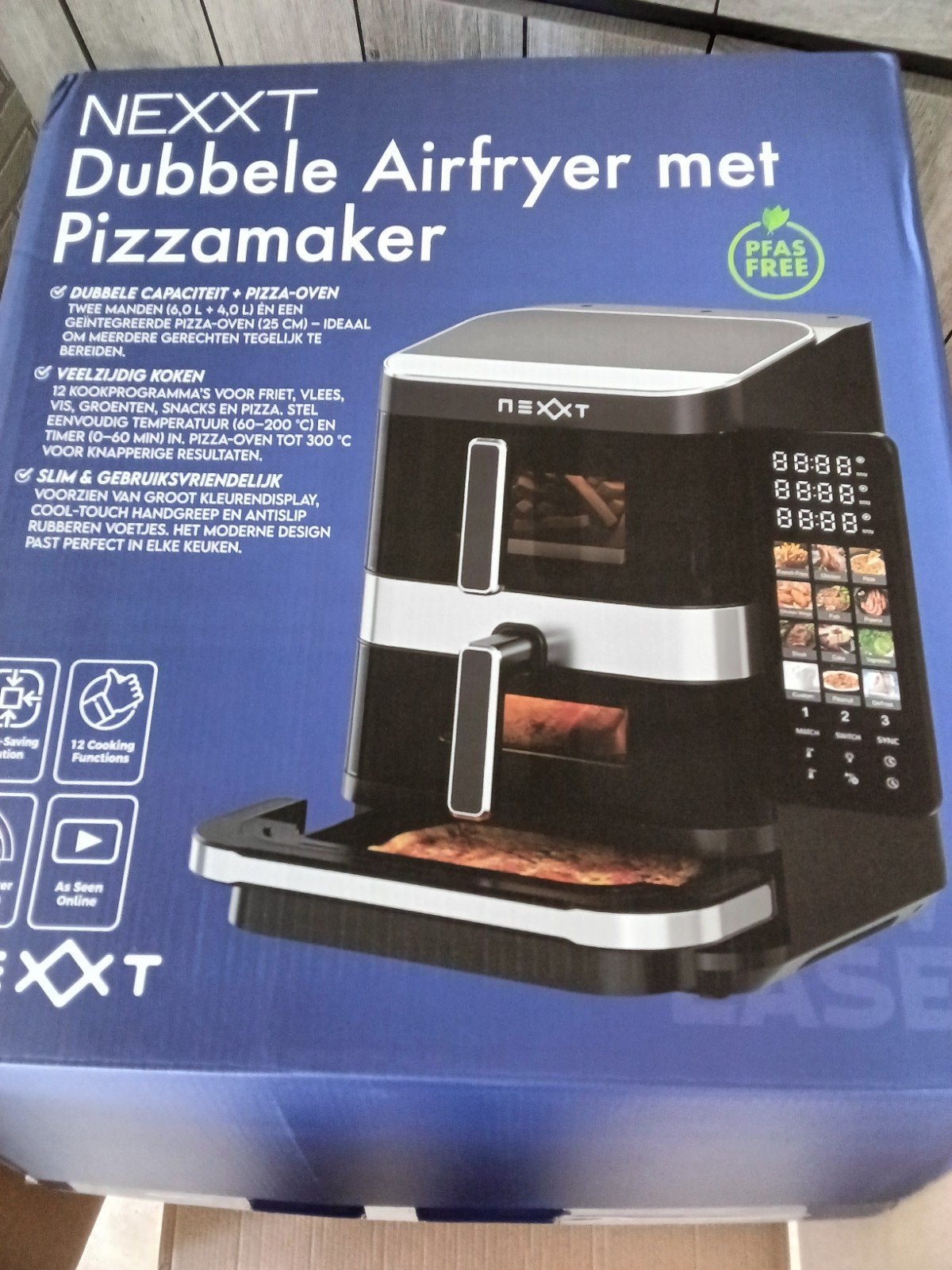 airfryer + pizzaoven, Elektronische apparatuur, Ophalen, Airfryer