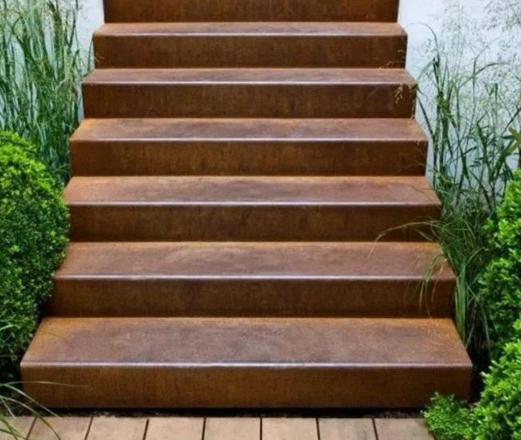 Cortenstalen trap, Tuin en Terras, Ophalen, Nieuw