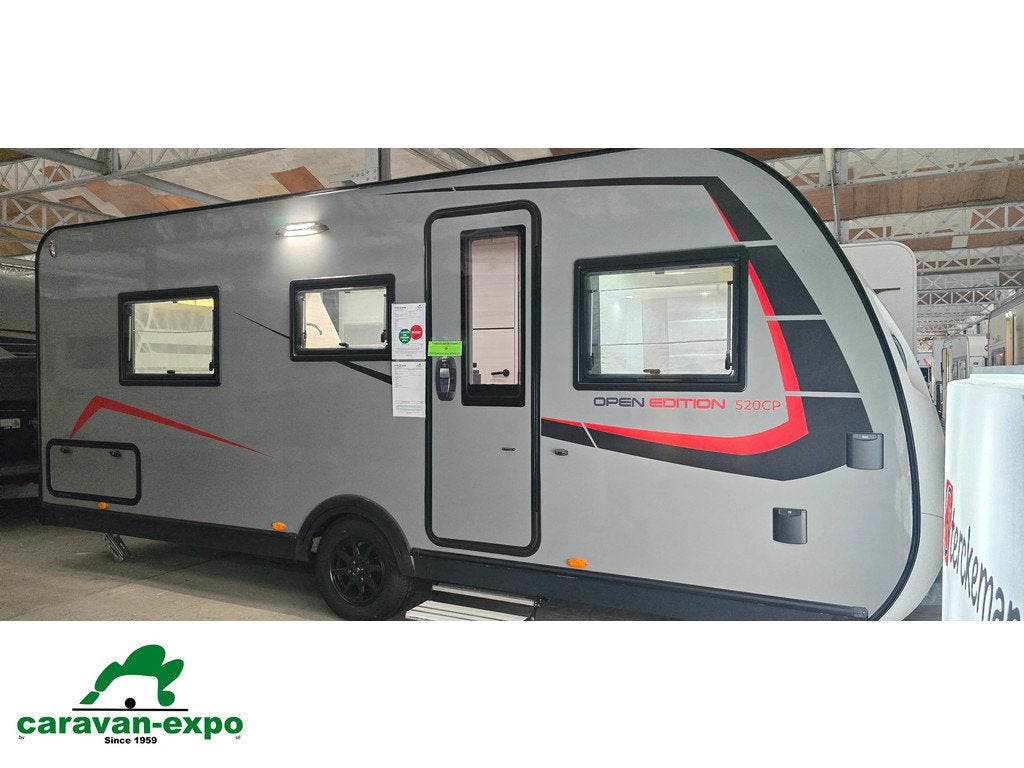 STERCKEMAN 520 OPEN EDITION, Caravans en Kamperen, Caravans, Sterckeman, Bedrijf, 5 tot 6 meter, 1250 - 1500 kg