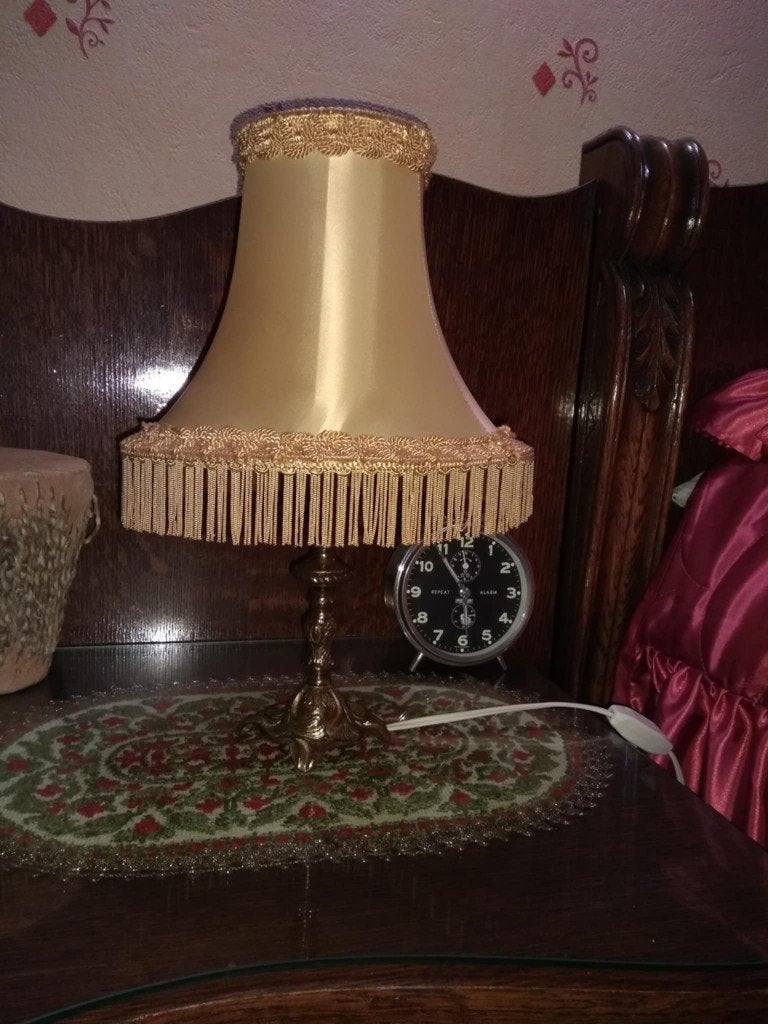 ancienne lampe de chevet, Ophalen