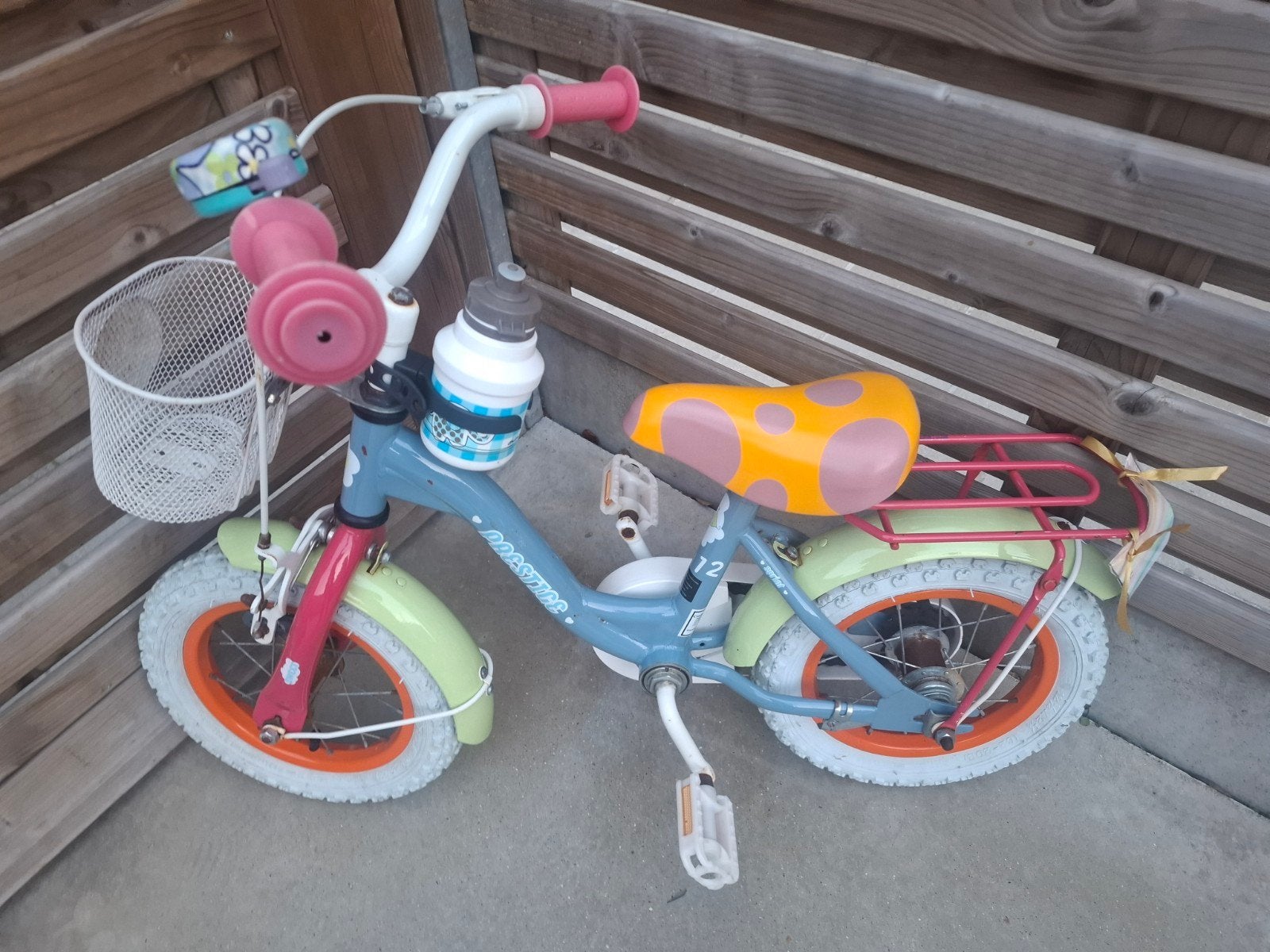 kinderfiets anabelle, Fietsen en Brommers, Ophalen, Gebruikt, Velgrem, Minder dan 16 inch