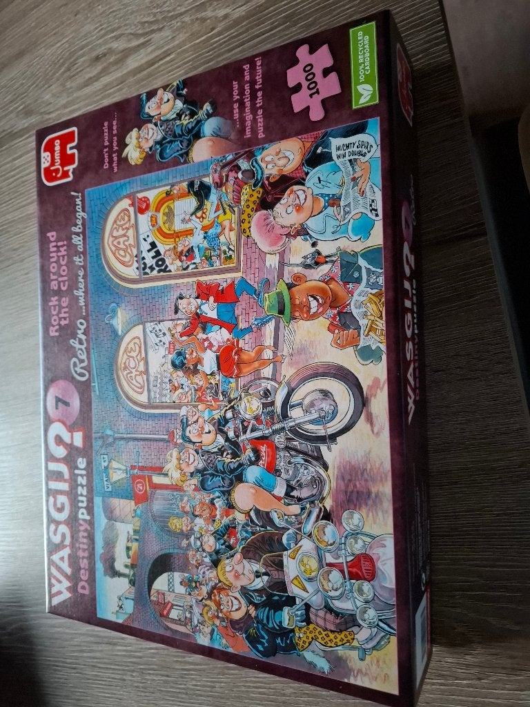 Puzzel wasgij.  Nr 7, Enlèvement, 500 à 1500 pièces, Utilisé, Puzzle