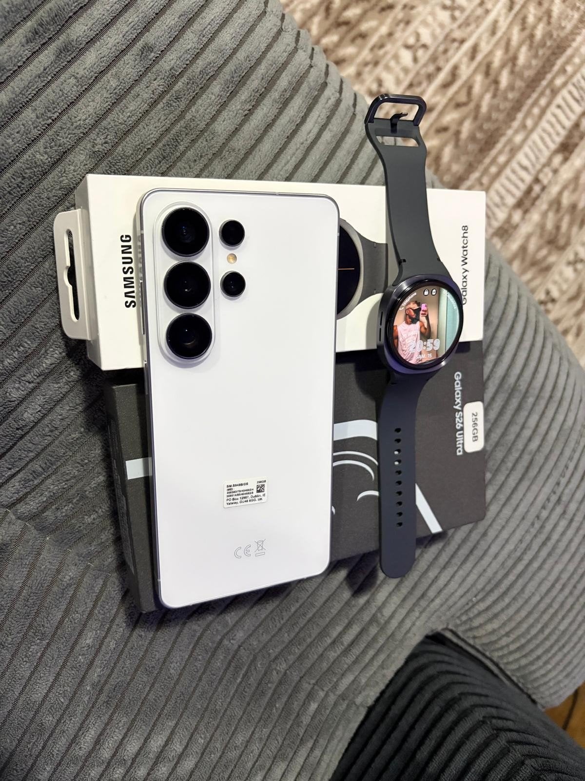 Samsung galaxy S26 ultra + Galaxy watch 8, Télécoms, Enlèvement, Samsung