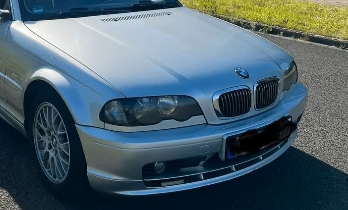 BMW E46 Coupé spatborden L+R– Zeer Goede Staat, Enlèvement, Utilisé, BMW, Capot moteur