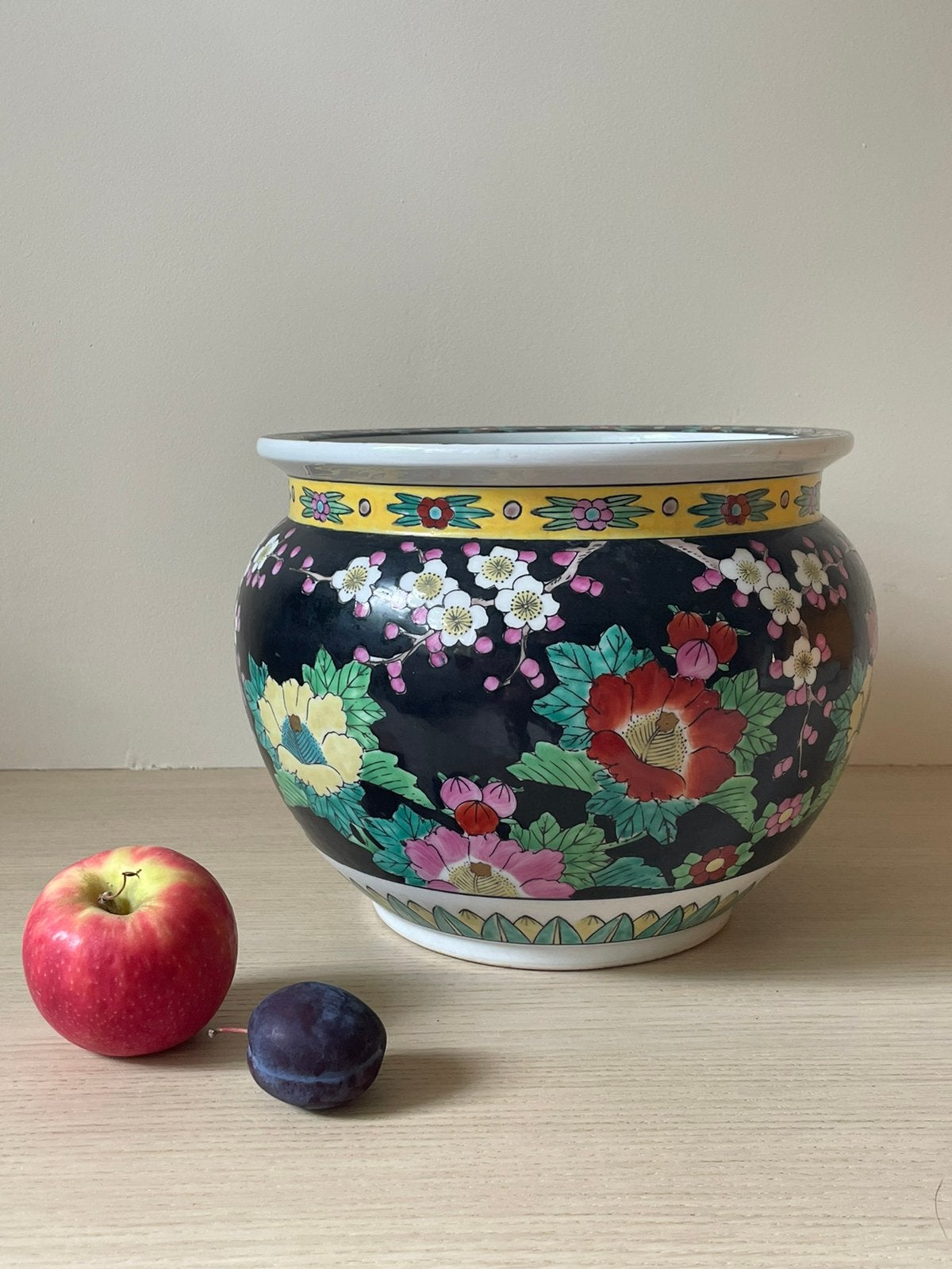 Pot de fleurs imari doré en porcelaine japonaise, Antiquités & Art, Enlèvement ou Envoi