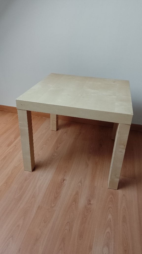 Table Lack Ikéa, Ophalen, Gebruikt, 50 tot 100 cm, Vierkant