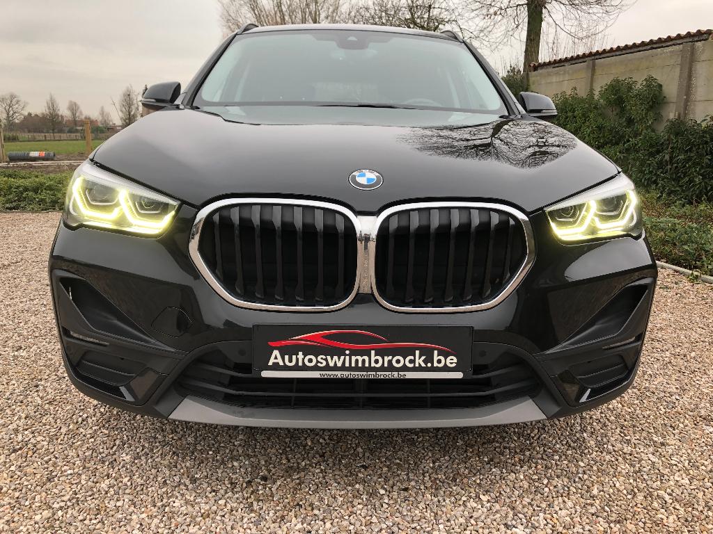 bmw X1 hybride met garantie headup leder camera, Auto's, Skiluik, Zwart, Leder, Bedrijf
