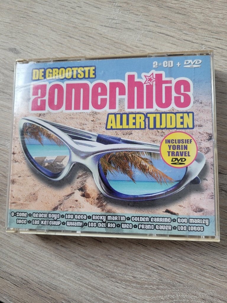 2 CD's: Zomerhits aller tijden en 40 originele zomerhits, Ophalen, Inclusief boekje, Gebruikt, Boxset