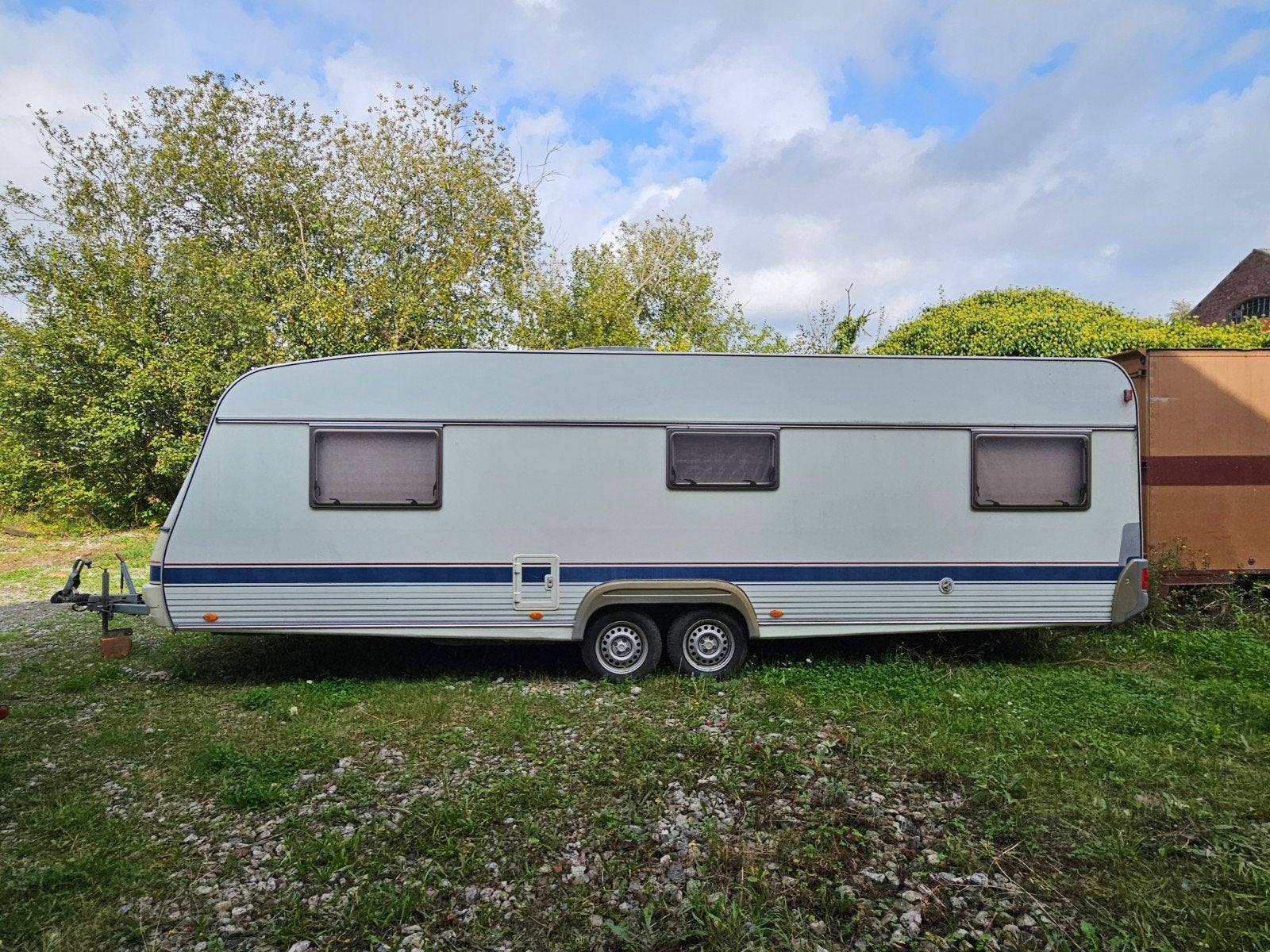 A vendre caravane Wilk avec papiers de 7,50m de longueur, Caravanes & Camping, Particulier, Auvent, Tabbert