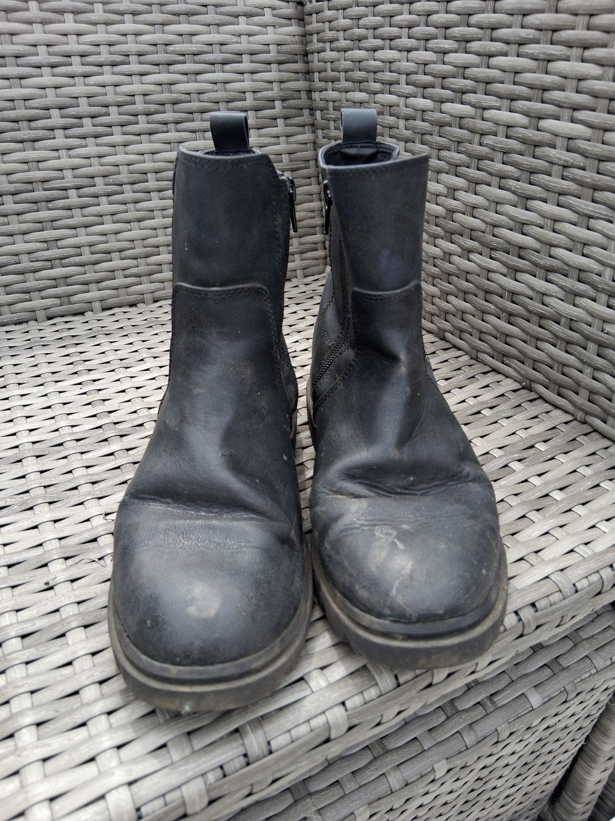 Dames laarzen, Ophalen