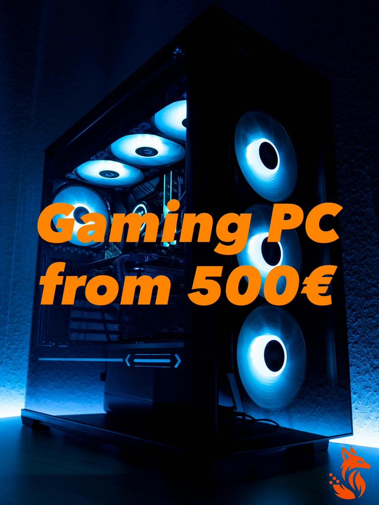 Custom PCs vanaf 500€, Games en Spelcomputers, Ophalen of Verzenden, Nieuw