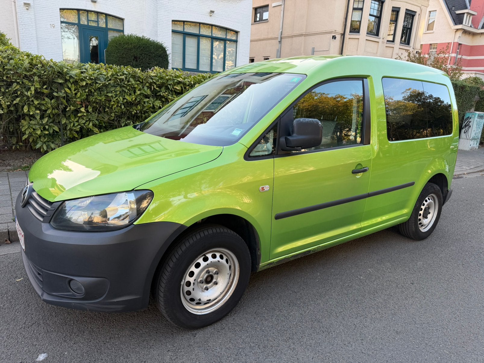 Vw caddy cargo 1.6 diesel 75 kw, Auto's, Voorwielaandrijving, Monovolume, Caddy Combi, Start-stop-systeem