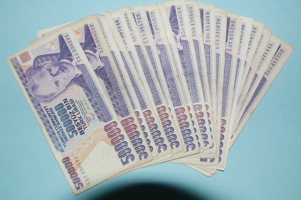 TURKIYE : 20 x 500.000 Lirasi, Verzenden, Setje