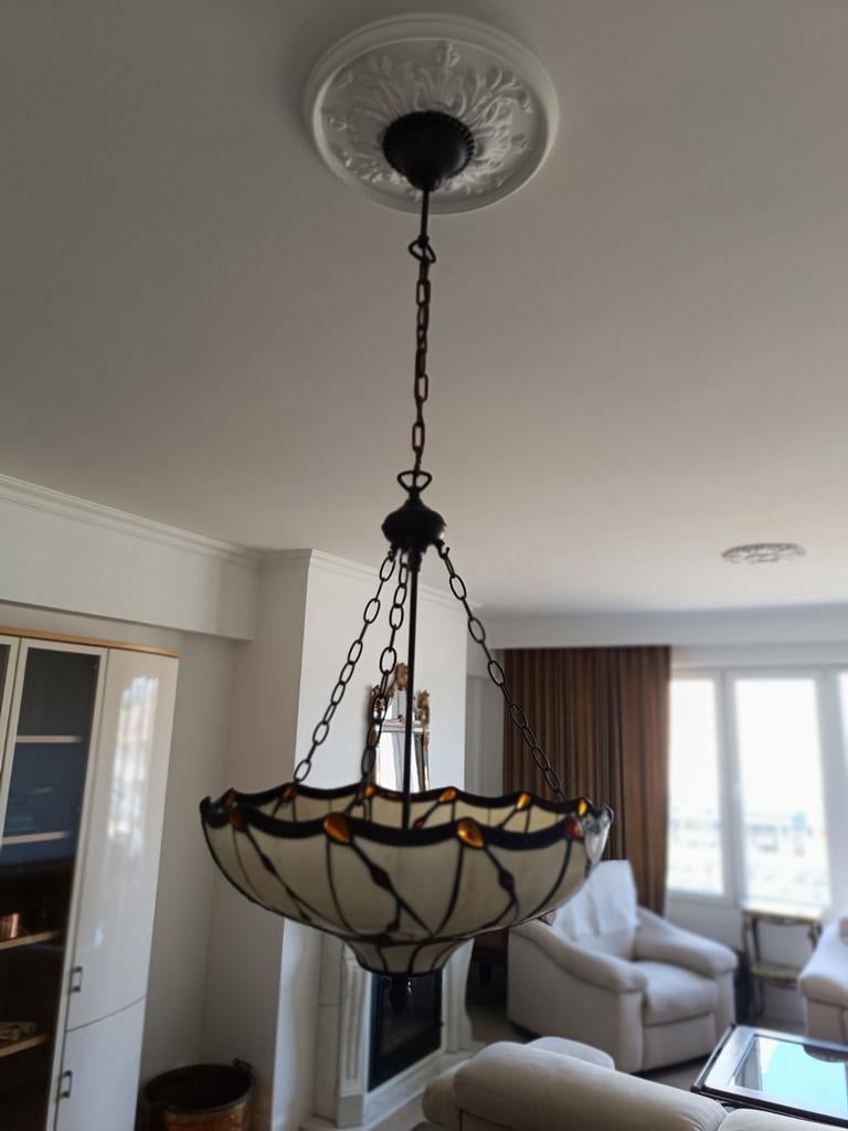 Tiffany stijl hanglamp, Ophalen