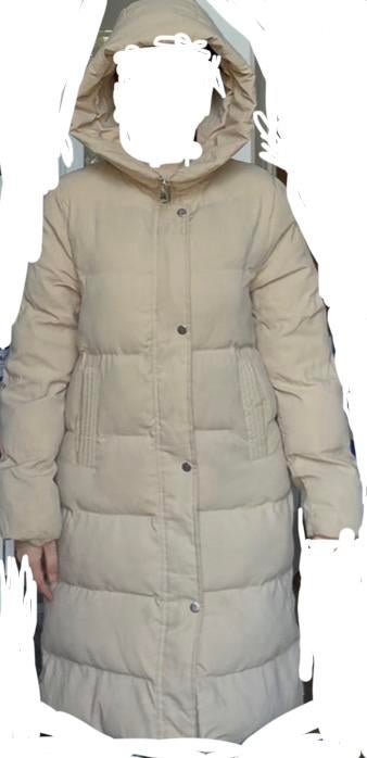 Doudoune, Enlèvement ou Envoi, Porté, Taille 38/40 (M), Beige