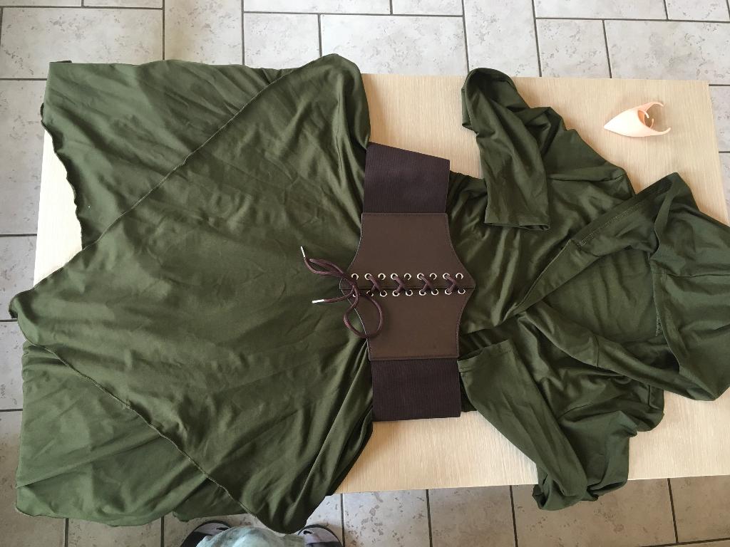 Elfenpak voor X-Mos of verkleedpartij, Kleding | Dames, Ophalen of Verzenden, Zo goed als nieuw, Maat 34 (XS) of kleiner, Kleding