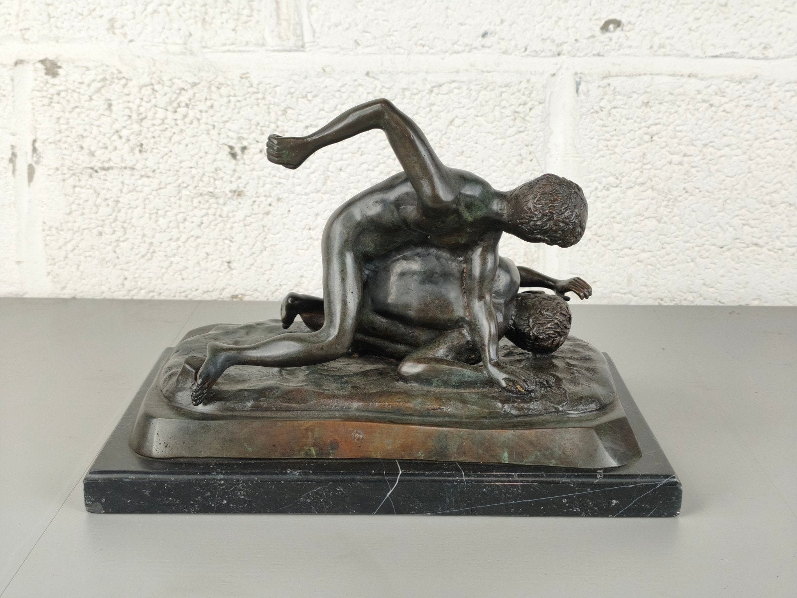 Bronzen worstelaars van Rodin, Antiek en Kunst, Ophalen of Verzenden