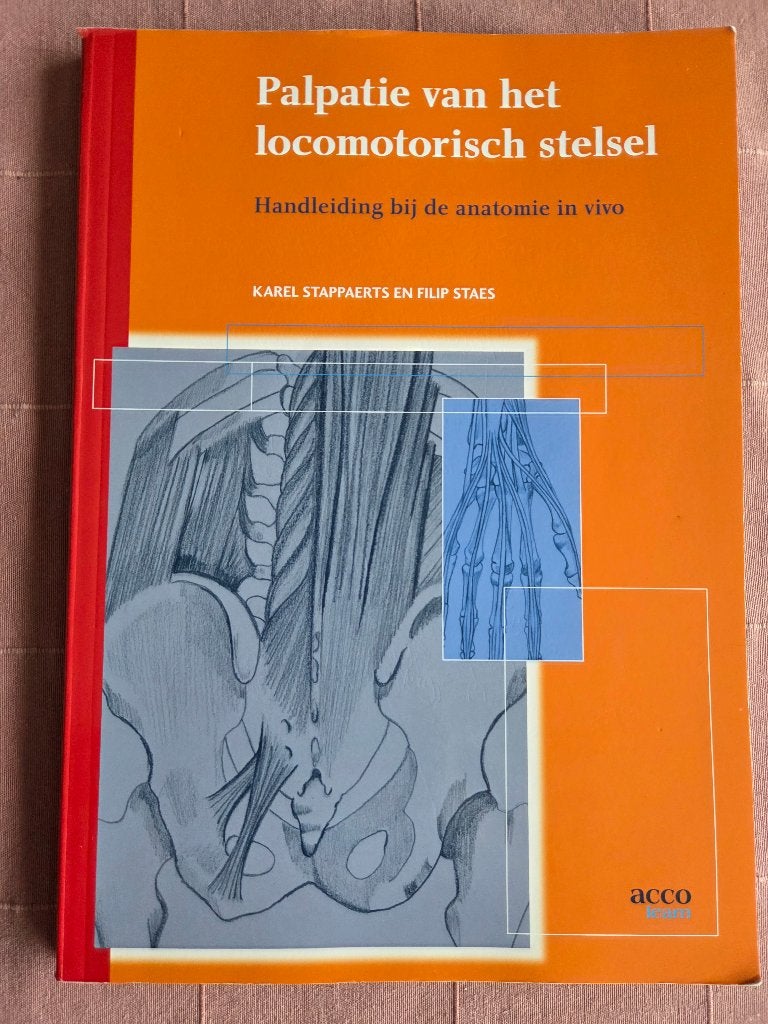Palpatie van het locomotorisch stelsel, Boeken, Ophalen of Verzenden, Zo goed als nieuw, Hoger Onderwijs, Acco