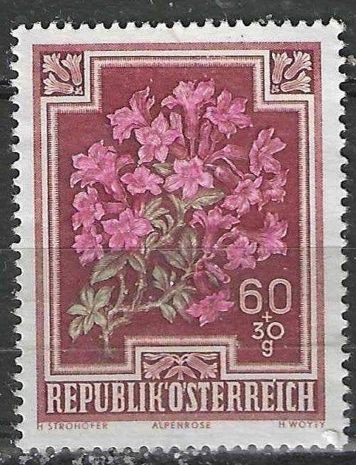 Oostenrijk 1948 - Yvert 727 - Rhododendron (ZG), Postzegels en Munten, Verzenden, Postfris