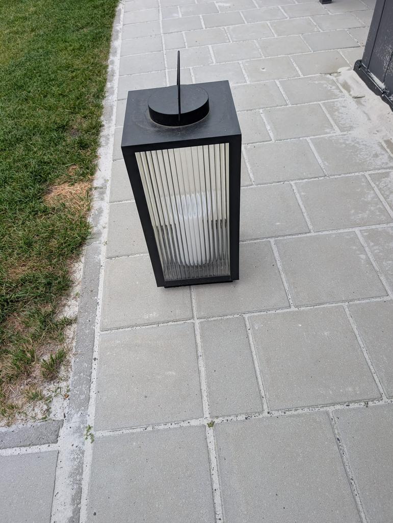 Lantaarn, Tuin en Terras, Buitenverlichting, Ophalen, Zo goed als nieuw