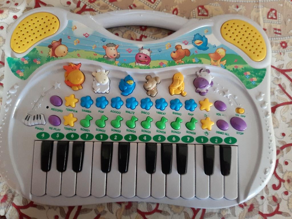 piano avec sons d'animaux pour les tout-petits, Musique & Instruments, Pianos, Enlèvement ou Envoi, Comme neuf, Piano