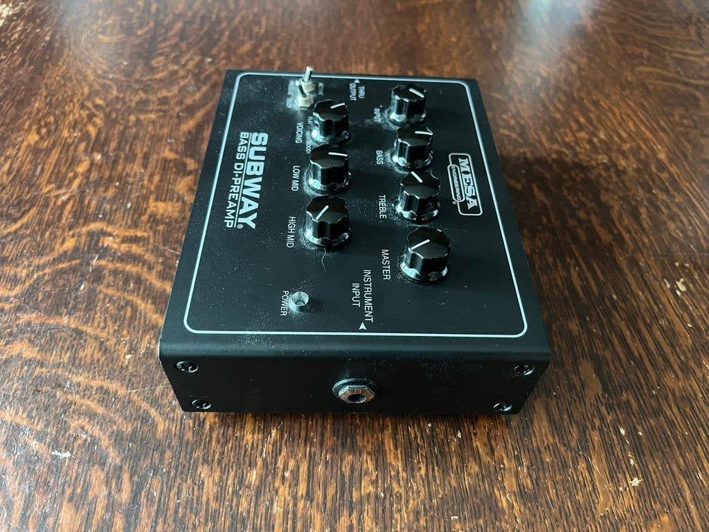 Mesa Boogie Subway Bass DI-Preamp – basvoorversterker en DI, Muziek en Instrumenten, Ophalen of Verzenden, Zo goed als nieuw