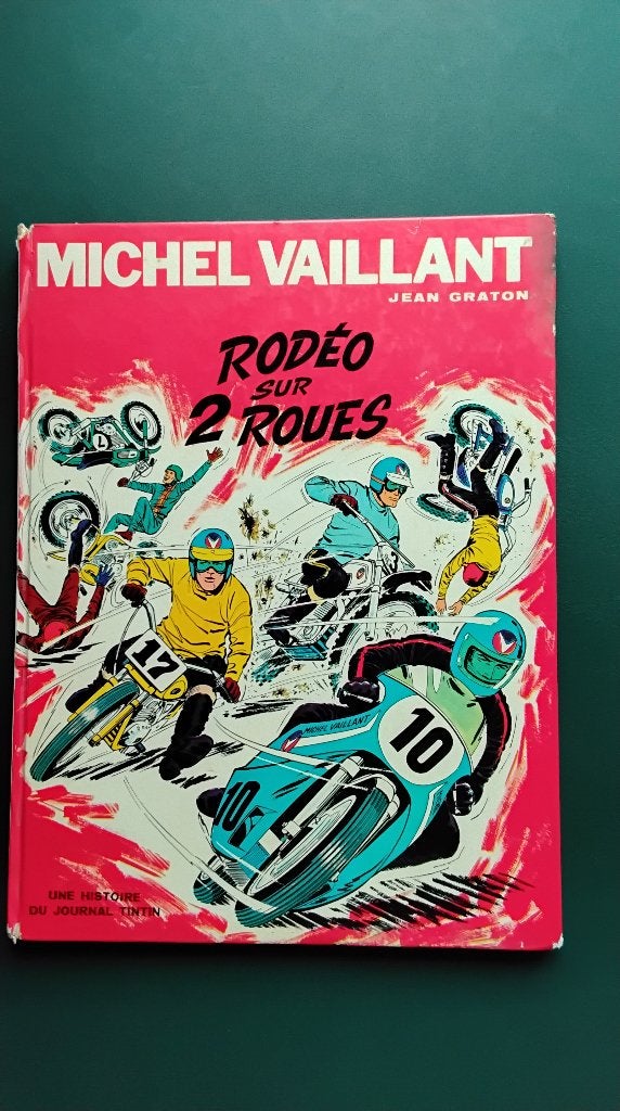 Rodéo sur 2 roues 1971 « Michel Vaillant » HC, Enlèvement ou Envoi, Utilisé, Graton Jean