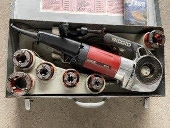 RIDGID 600 - draadsnijmachine, Doe-het-zelf en Bouw, Ophalen, Zo goed als nieuw, Snijgereedschap, Ridgid